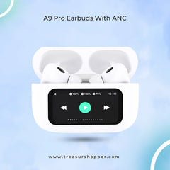 A9 Pro Earbuds With ANC/ENC.